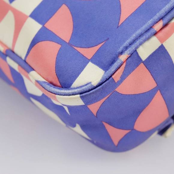 PRADA Chain Shoulder Bag Nylon Purple Silver Auth 96985 - Picture 16 of 16